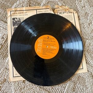 RCA whose garden was this john Denver Victor Black Vinyl Record LP